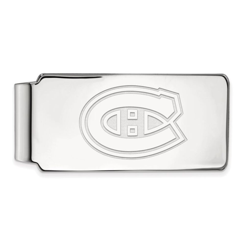Sterling Silver NHL Montreal Canadiens Money Clip